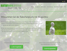 Tablet Screenshot of naturheilpraxis-basel.ch